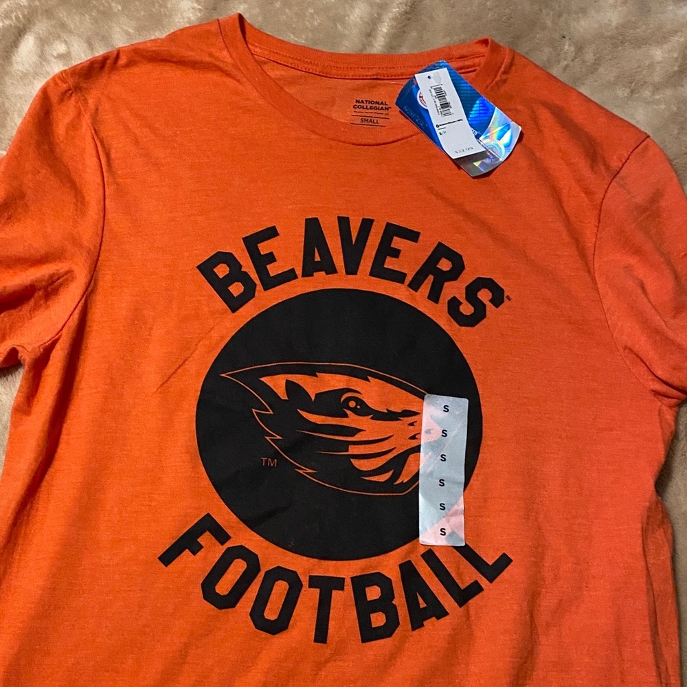 Oregon State Beavers Football OSU Tee Shirt Sz S
